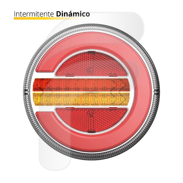 REAR LAMPS ROUND TAIL LAMPS LEFT